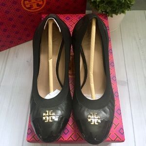 Tory Burch Black 65mm Jolie Wedge